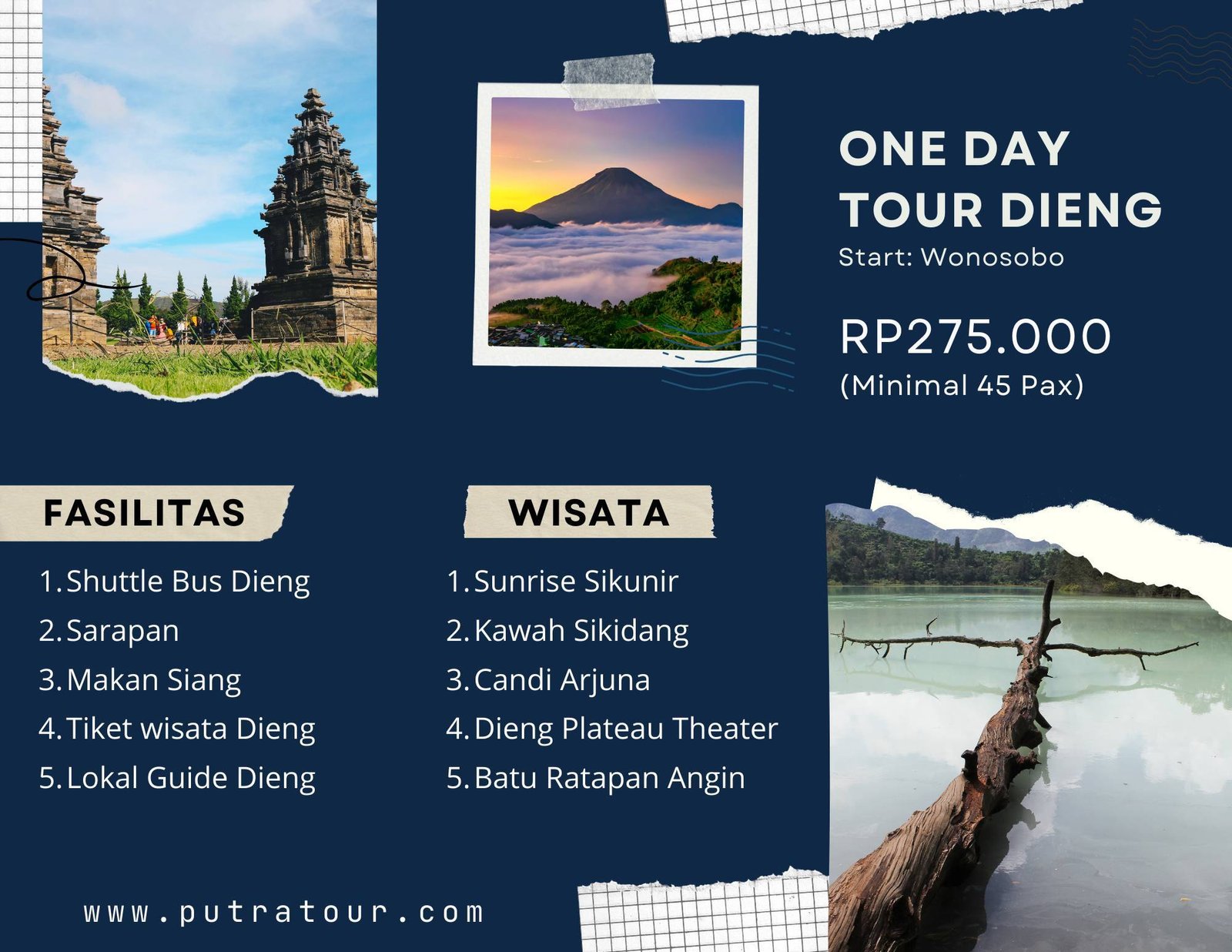 Harga Paket Wisata Dieng
